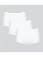 Dámske nohavičky loggi Basic+ Maxi 3P biele Dámske nohavičky loggi Basic+ Maxi 3P biele