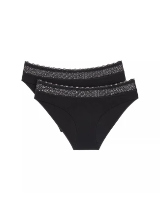 Dámske nohavičky Feel of Modal Tai 2P - BLACK - black 0004 - TRIUMPH