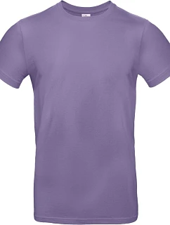 B&C #E190 Tričko z hrubej bavlny 01.003T millennial lilac
