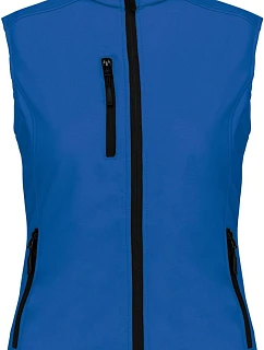 Kariban K 404 Dámska 3-vrstvová softshellová vesta 20.K404 aqua blue