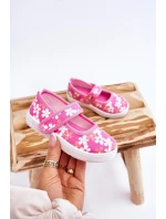 Dziecięce Baleriny W Kwiatuszki Różowe Noah