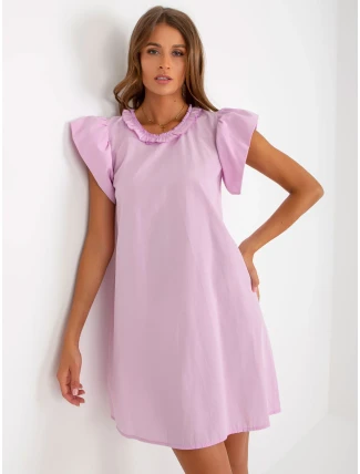 LK SK 506795 šaty.71 svetlo fialová