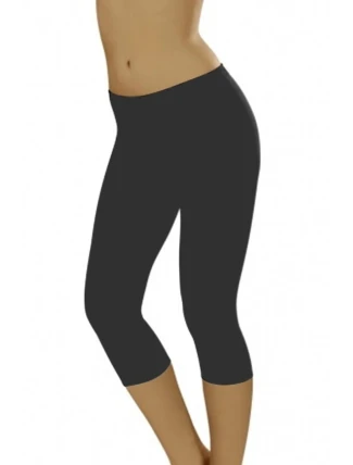 Dámske legíny Leggins short grey - ITALIAN FASHION