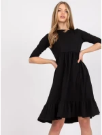 Šaty RV SK 7554.74P čierna Šaty RV SK 7554.74P čierna