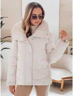 WARMMISS dámska prešívaná zimná bunda s kapucňou biela FashionStreet TY4922 WARMMISS dámska prešívaná zimná bunda s kapucňou biela FashionStreet TY4922