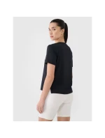 Dámske oversize rýchloschnúce tréningové tričko 4F 4FWMM00TFTSF1829-20S