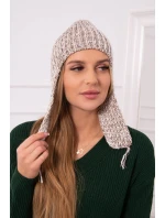 Dámska klapka na uši Jana K314 béžová