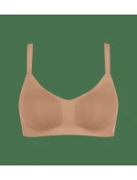 sloggi ZERO Feel Pure Soft podprsenka - BROWN - SLOGGI BROWN - SLOGGI