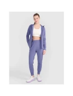 Dámska tréningová mikina s kapucňou regular rýchloschnúca 4F 4FRSS25TFSWF467-32S