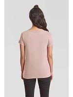 Fruit of the Loom Lady-Fit Iconic 150 V-Neck T Dámske tričko s výstrihom do V 16.1444 biele Fruit of the Loom Lady-Fit Iconic 150 V-Neck T Dámske tričko s výstrihom do V 16.1444 biele