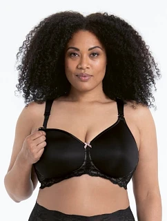 Miss Lovely dojčiaca podprsenka s penovou výplňou 5086 čierna - Anita Maternity