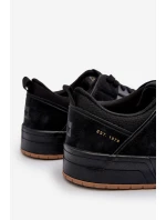 Sneakersy Męskie Big Star NN174094 Czarne