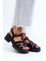 Pachnące Sandały Damskie ZAXY NN285039 Czarne