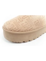 Lee Cooper snehové topánky ženy zimné módne kožušiny zateplené topánky béžové ženy