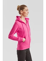 Fruit of the Loom Premium Lady-Fit Hooded Jacket Dámska mikina s kapucňou 16.2118 biela Fruit of the Loom Premium Lady-Fit Hooded Jacket Dámska mikina s kapucňou 16.2118 biela