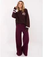 Mikina MJ BL H2496.27 tmavohnedá Mikina MJ BL H2496.27 tmavohnedá