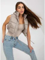 Dámska bunda NM KR D2 3869 13P tmavo lila