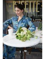 B259 Košeľové šaty na gombíky - model 2