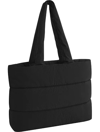 BagBase BG 701 Nákupná taška „Quilted Tote“ 52.0701 čierna BagBase BG 701 Nákupná taška „Quilted Tote“ 52.0701 čierna