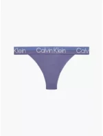 Dámske tangá QF6686E - VDD - Čučoriedková - Calvin Klein Dámske tangá QF6686E - VDD - Čučoriedková - Calvin Klein