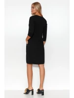 Dámske šaty M779 Čierna - Makadamia Dámske šaty M779 Čierna - Makadamia