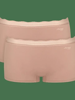 sloggi GO Blush Short 2P – Cameo Brown – SLOGGI Cameo Brown – SLOGGI