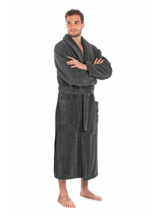 Pánsky župan Athena 2116 anthracite - Vestis