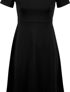 NEOBLU Camille Šaty s krátkymi rukávmi 24.3171 deep black