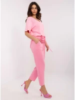 Nohavice DHJ SP 20323.70 pink
