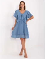 Šaty MI SK 102128.61 tmavomodré