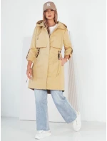 Dámska prechodná bunda parka butter TILSON FashionStreet TY4193 Dámska prechodná bunda parka butter TILSON FashionStreet TY4193