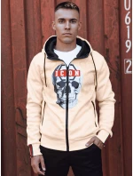 FashionStreet pánska svetlá béžová mikina BX5839