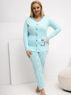 Pohodlné pyžamo pre plnoštíhly model 223306 Forever Pink