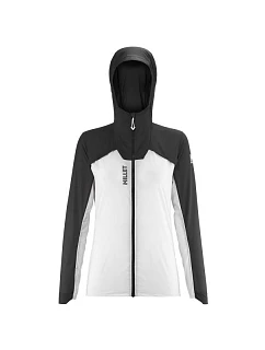 Dámska bunda MILLET Intense Windbreaker Jkt, biela a čierna