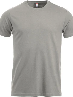Clique New Classic-T Pánske tričko 67.9360 strieborné