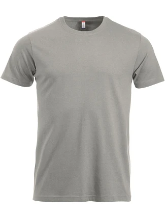 Clique New Classic-T Pánske tričko 67.9360 strieborné