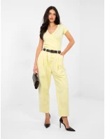 Tričko RV TS 5636.03X svetlo žlté