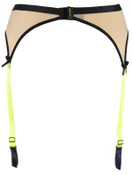 Podväzkový pás V-10142 béžovo/čierna - Axami