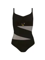 Dámske jednodielne plavky S684V Fashion2 - Self