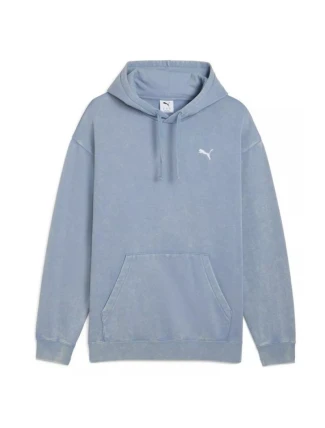 Puma ESS Elevated Relaxed Wash Hoodie M 688049 34 Muži