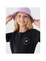 Dievčenské tričko s potlačou 4F Junior 4FJRAW24TTSHF2276-20S