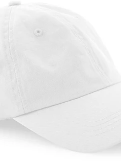 Beechfield B 652N 6-panelová čiapka EarthAware® 53.652N biela