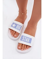Dámské pantofle Big Star TT274A002 Bílomodré