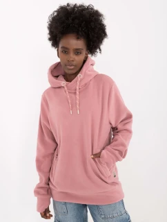 Mikina D20005M02627B2 tmavoružová