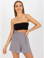 Šortky D73761M62238KA sivá