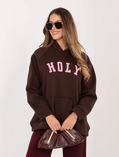 RV BL mikina A1082.24 tmavohnedá