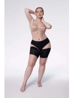 Pohodlné stehenné pásy čierne - Julimex