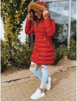 Dámska zimná bunda TERIS červená FashionStreet TY3097 Dámska zimná bunda TERIS červená FashionStreet TY3097