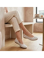 Pohodlná kožená poltopánka Rieker W RKR649 white Pohodlná kožená poltopánka Rieker W RKR649 white