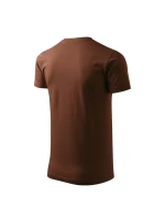 Pánske tričko Basic M MLI-12938 chocolate - Malfini